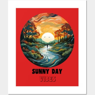 Sunny Day Vibes Posters and Art